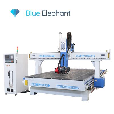 CNC 4D 木彫り用 3 軸 CNC ルーター - Blue Elephant CNC