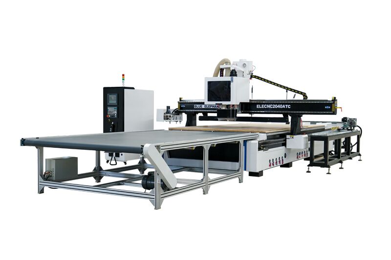 Otomatik Yükleme ve Boşaltma Özellikli 2040 ATC Ahşap Mobilya CNC