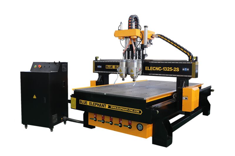 マルチスピンドル 4x8 CNC 彫刻機の価格 - Blue Elephant CNC Machinery
